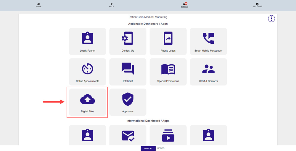 How to Upload Files in Digital Files App