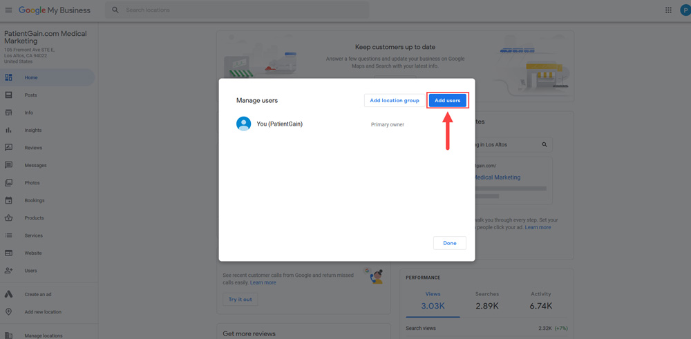 How to Provide Access to Your Google Business Page
