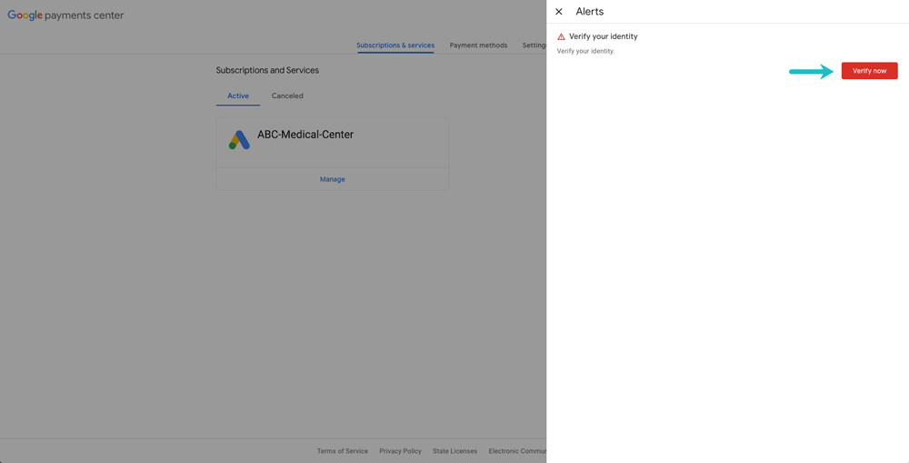 How to Verify Your Identity and Add Credit Card in Google Ads