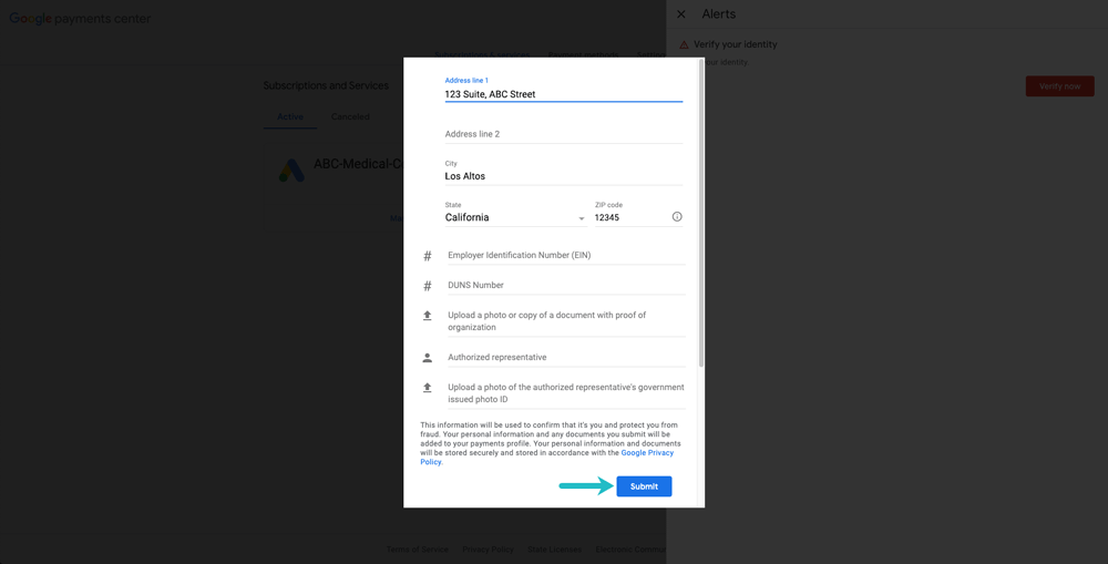 How to Verify Your Identity and Add Credit Card in Google Ads