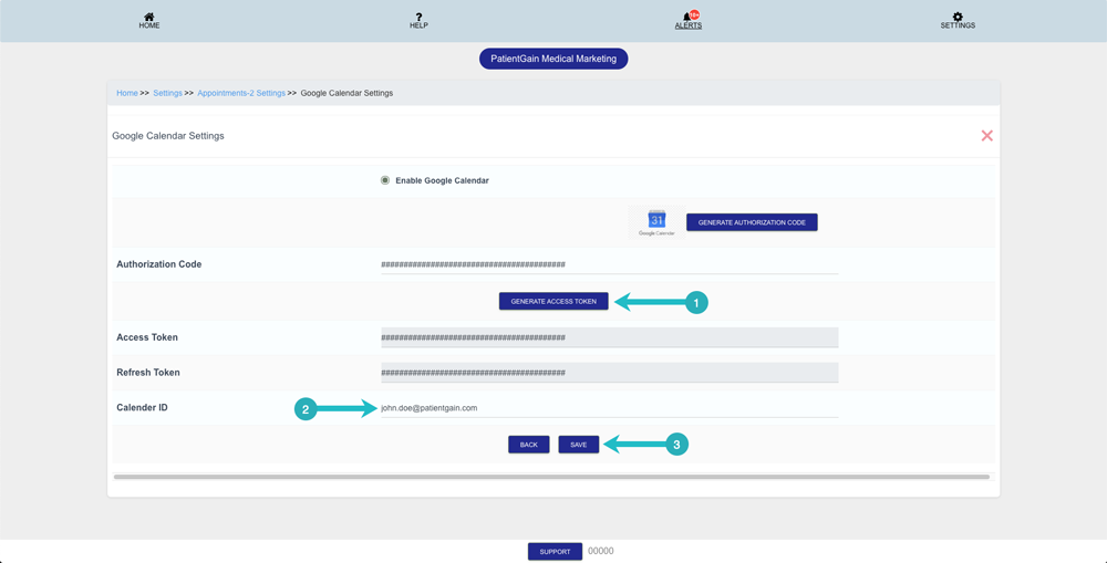 Connect Google Calendar with Appointments App
