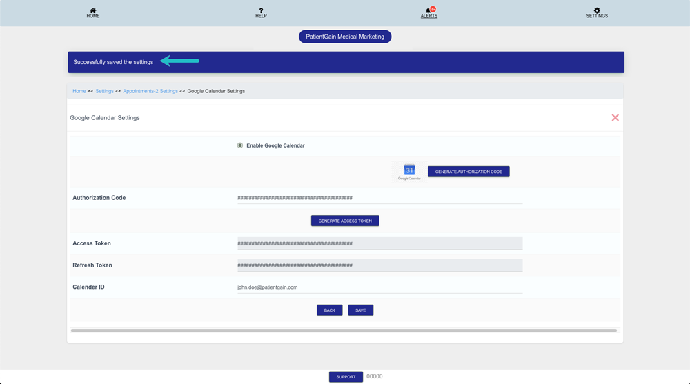 Connect Google Calendar with Appointments App
