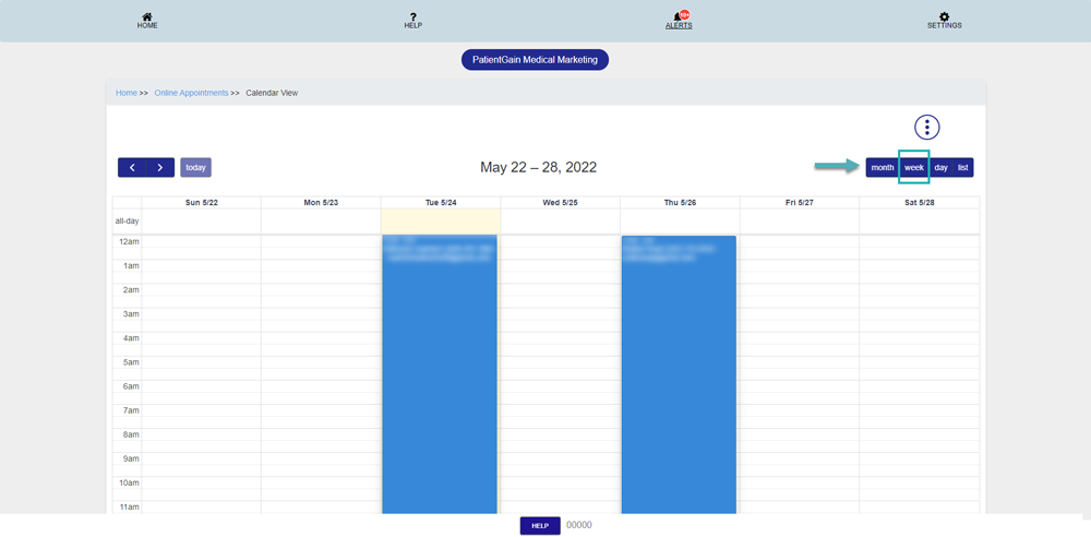 How to check Appointments in Calendar View
