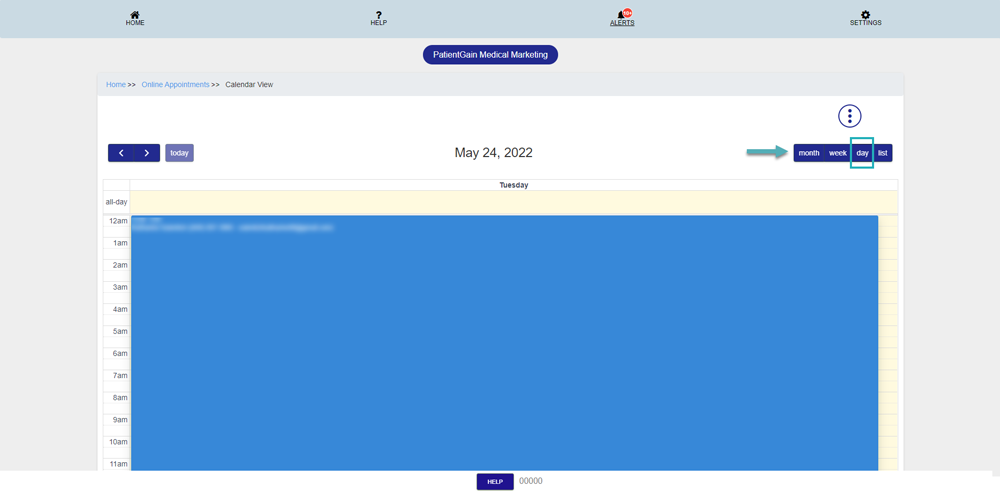 How to check Appointments in Calendar View
