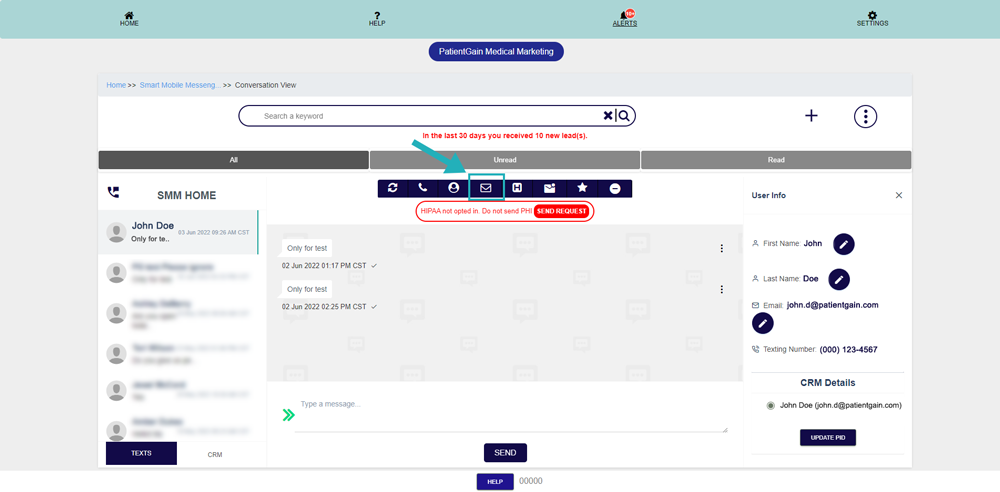 How to Check Email Details in Smart Mobile Messenger
