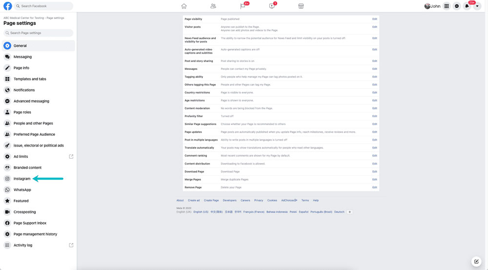 How to Link Your Instagram Account with Facebook Page

