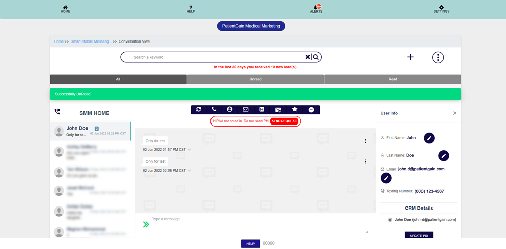 How to Mark as Read/Unread Message in Smart Mobile Messenger How to Mark as Read/Unread Message in Smart Mobile Messenger