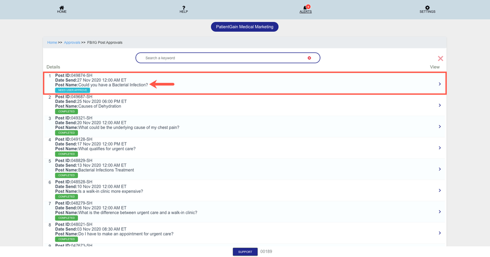 How To Approve The Posts From Your Dashboard
