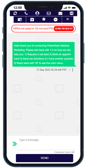 How to Send Text Chatbot/IntelliBot Lead from SMM App