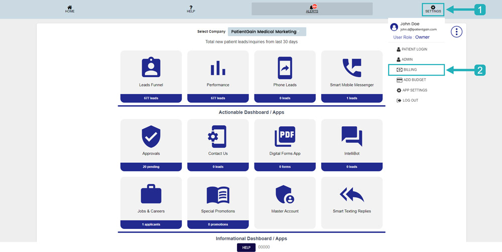 How to Check Billing Information