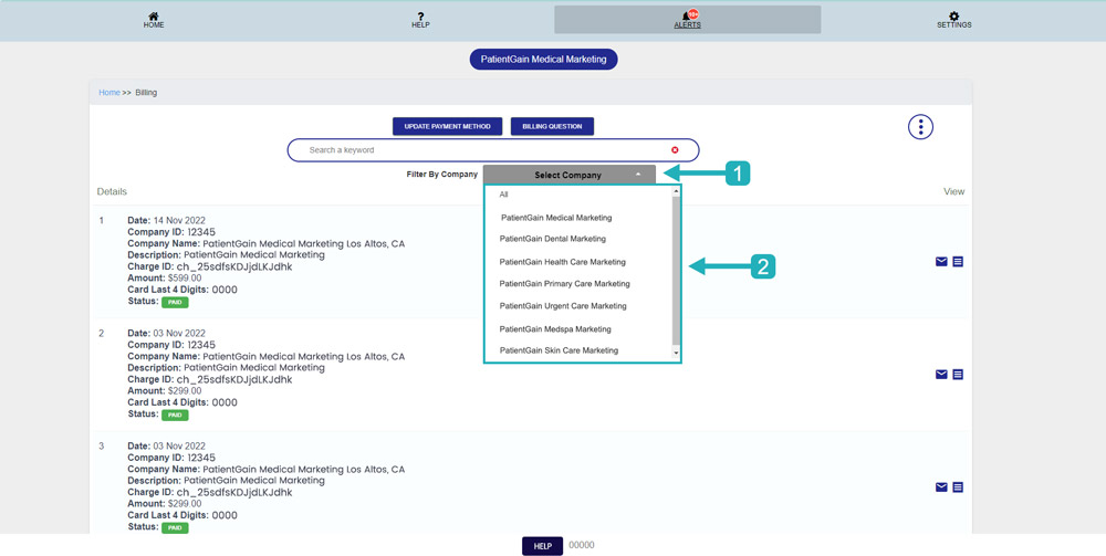 How to Check Billing Information