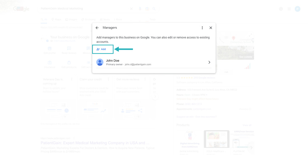 How to Provide Access to Your Google Business Page