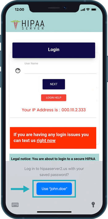 How to Save Password and Login on Phone