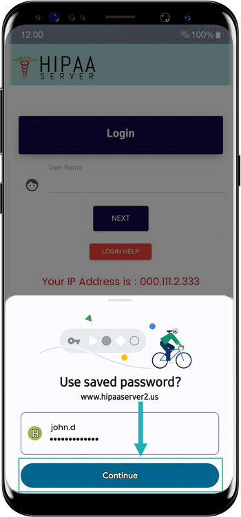 How to Save Password and Login on Phone