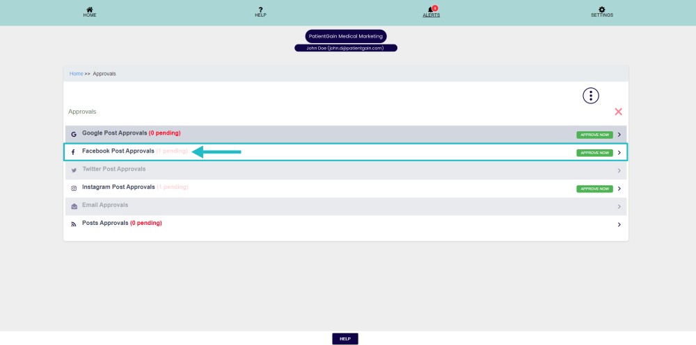 How to Edit Post in Approvals