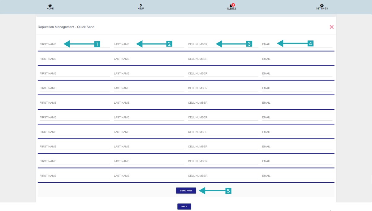 How To Use Quick Send For Reviews