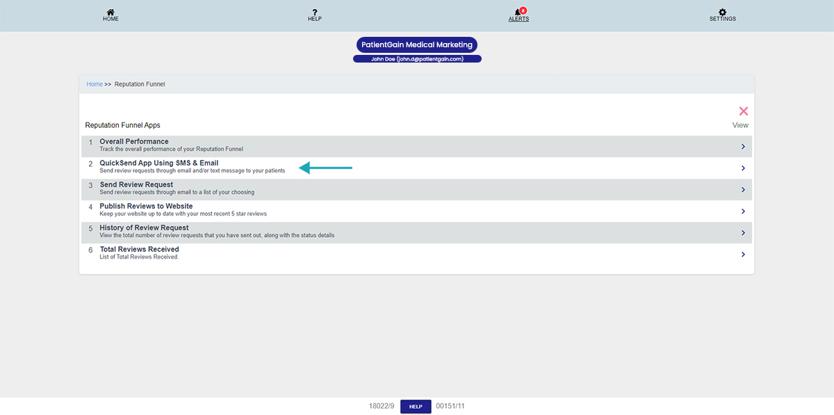 How To Use Quick Send For Reviews