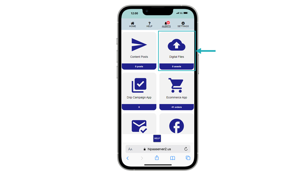 How to Upload Files in Digital Files App