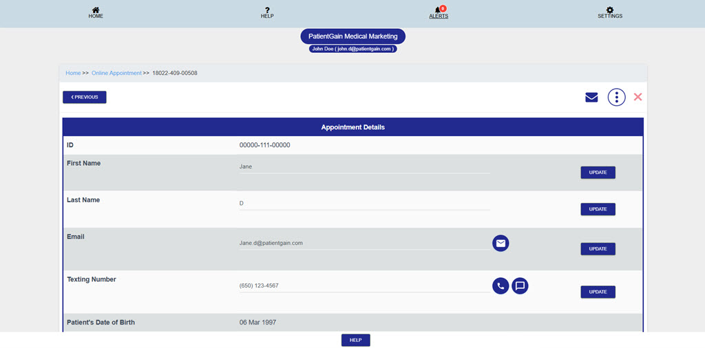 How To Send Alerts/Reminders For Missed Appointments