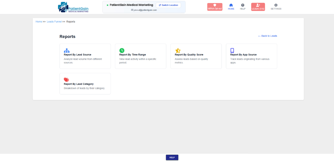 How to Check Reports in Leads Funnel app How to Check Reports in Leads Funnel app