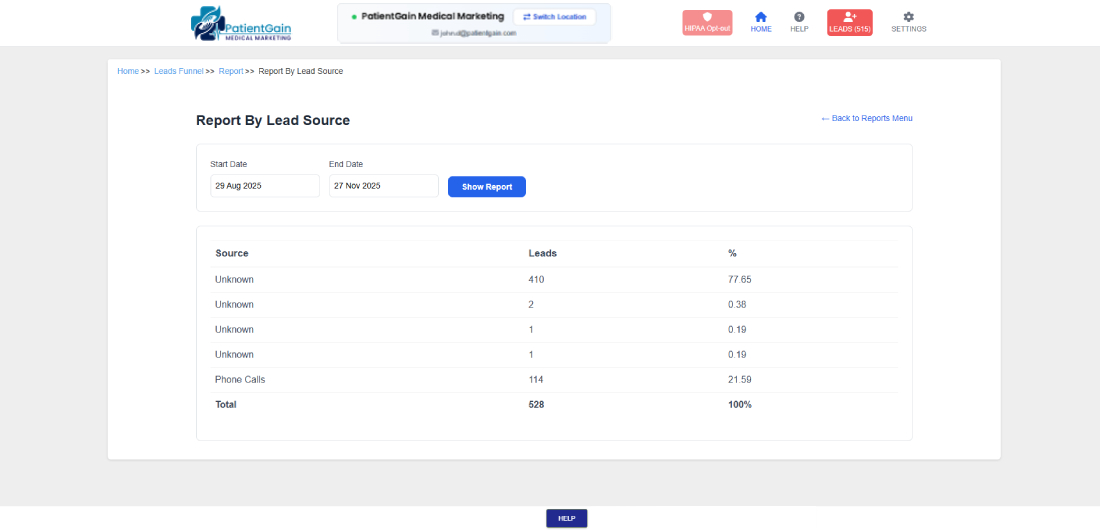 How to Check Reports in Leads Funnel app How to Check Reports in Leads Funnel app
