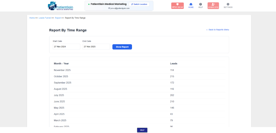 How to Check Reports in Leads Funnel app How to Check Reports in Leads Funnel app
