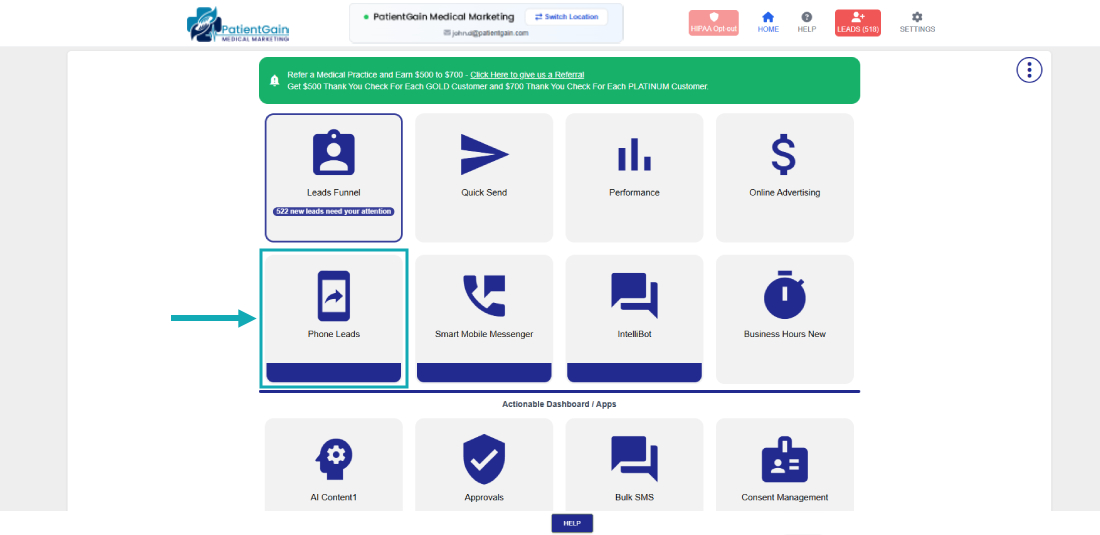 How to Check Leads From Phone Leads App