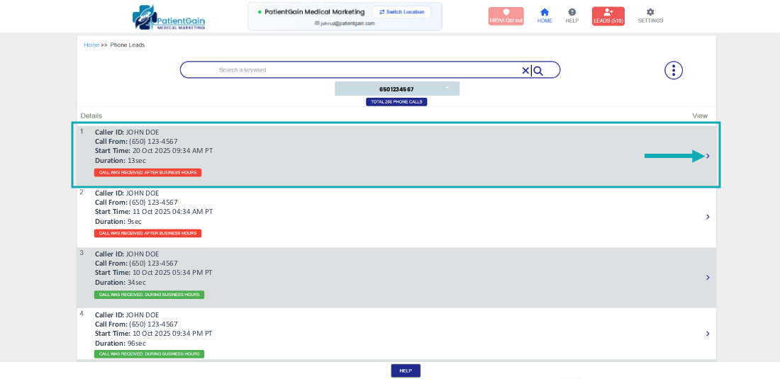 How to Check Leads From Phone Leads App