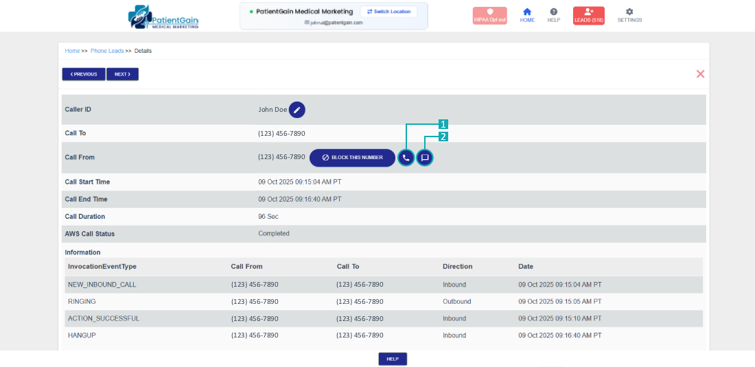 How to Check Leads From Phone Leads App