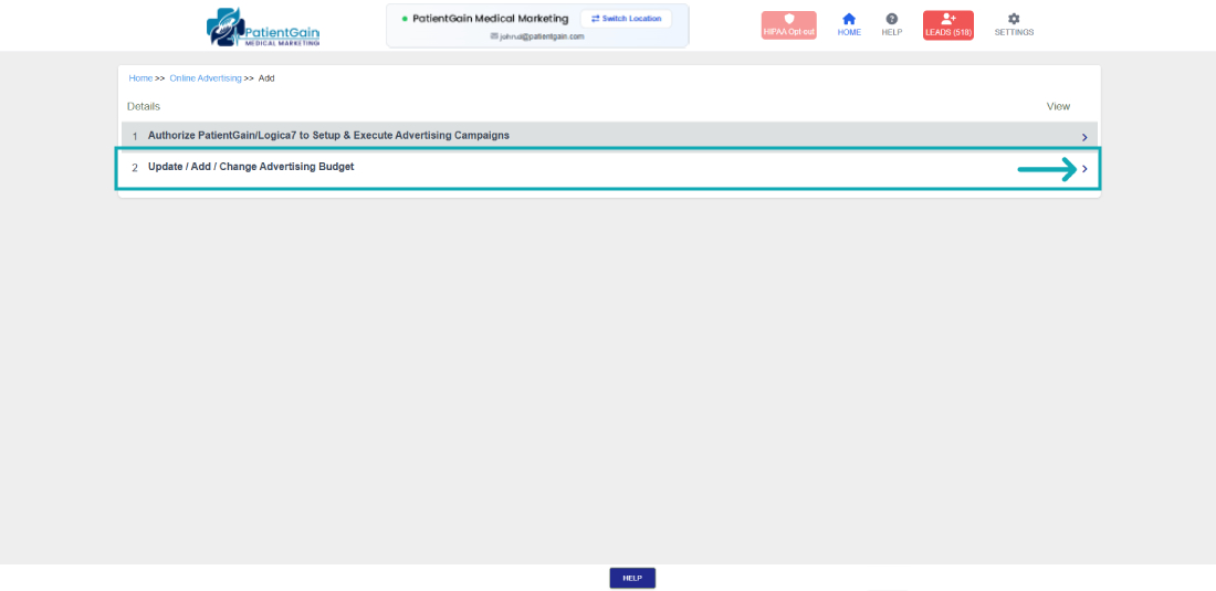 How to Change the Monthly Budget