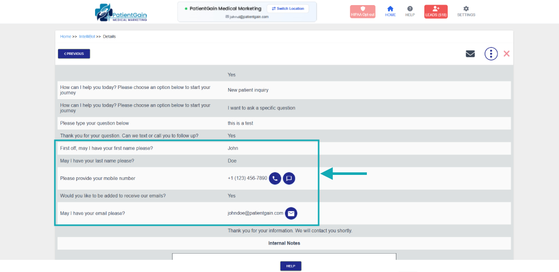 How to Check Leads From Chatbot/Intellibot app How to Check Leads From Chatbot/Intellibot app
