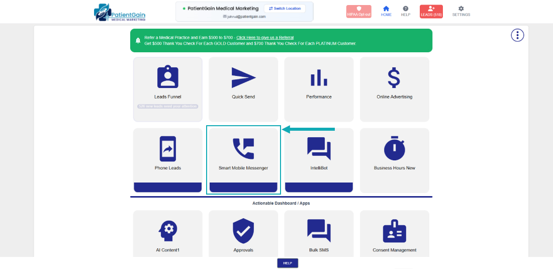 How to Check Monthly Smart Mobile Messenger Summary