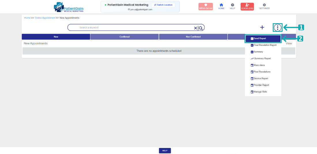 How to Send Email Report in Appointment App How to Send Email Report in Appointment App